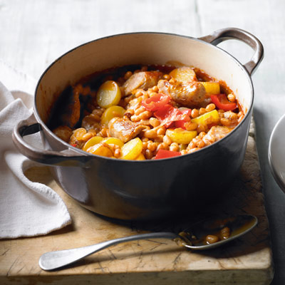 sausage-and-baked-bean-casserole