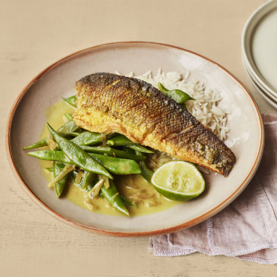 sea-bass-with-coconut-runner-bean-curry
