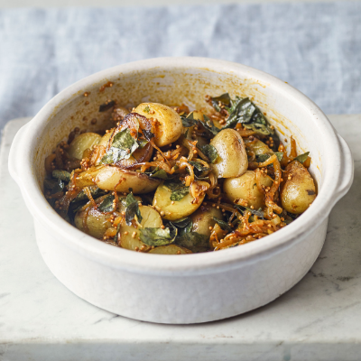 spiced-jersey-royals-with-curry-leaves