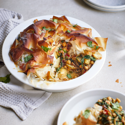 spiced-potato-chickpea-and-spinach-pie