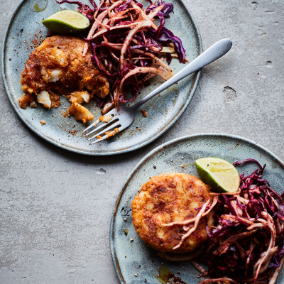 spiced-fishcakes-with-chilli-lime-slaw