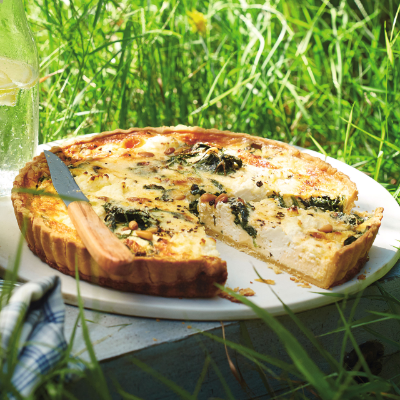 spinach-pine-nut-and-ricotta-tart
