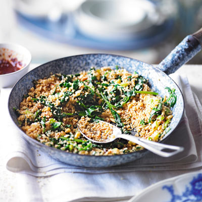 spinach-and-pine-nut-couscous