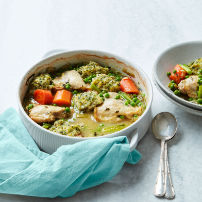 spring-chicken-stew-with-peas-and-herbed-dumplings