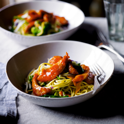 sweet-and-sour-chicken-with-noodles