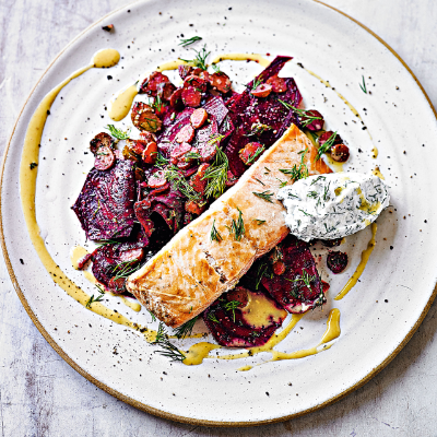 salmon-with-beet-remoulade