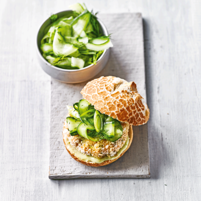 salmon-wasabi-burgers-with-pickled-cucumber