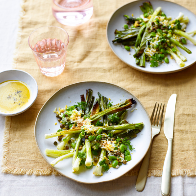 salad-of-leeks-broad-beans-and-capers