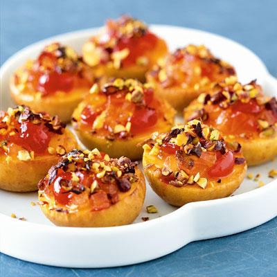 tropical-baked-apples-with-pistachios-and-cherries