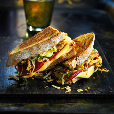 toasted-cheese-and-pulled-pork-sandwiches