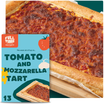 tomato-and-mozzarella-tart