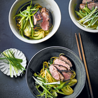 teriyaki-duck-with-fried-noodles