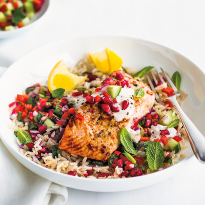 turkish-grilled-salmon-with-chopped-salad