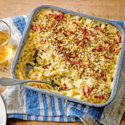 whisky-mac-cheese-with-bacon