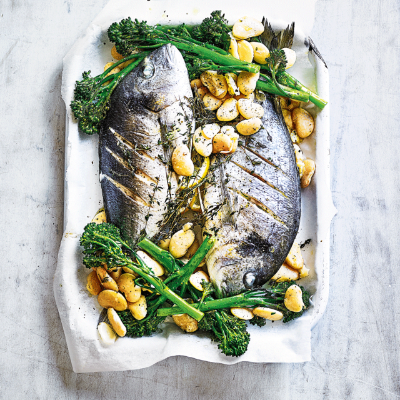 whole-bream-baked-with-lemon-capers-broccoli