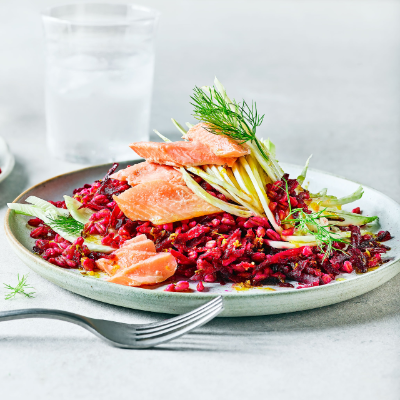 warm-beetroot-spelt-smoked-trout-salad