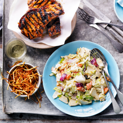 yuzu-remoulade-with-barbecued-pork-chops